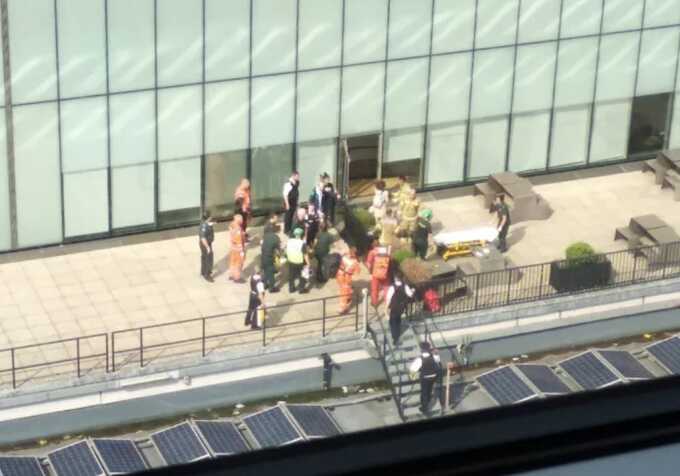 Boy thrown from tenth floor of London museum relearns running and swimming skills