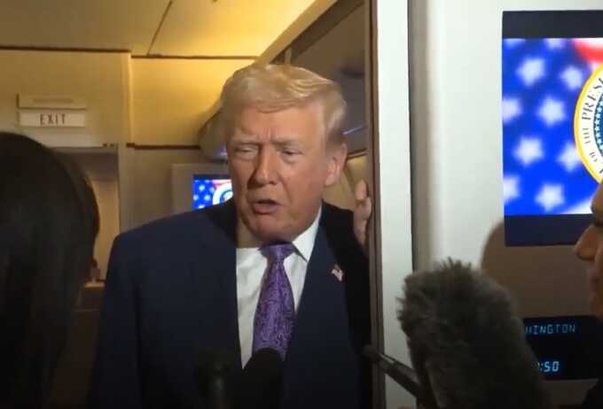 Trump claims he excelled in cognitive test, downplays MRI inquiries on Air Force One