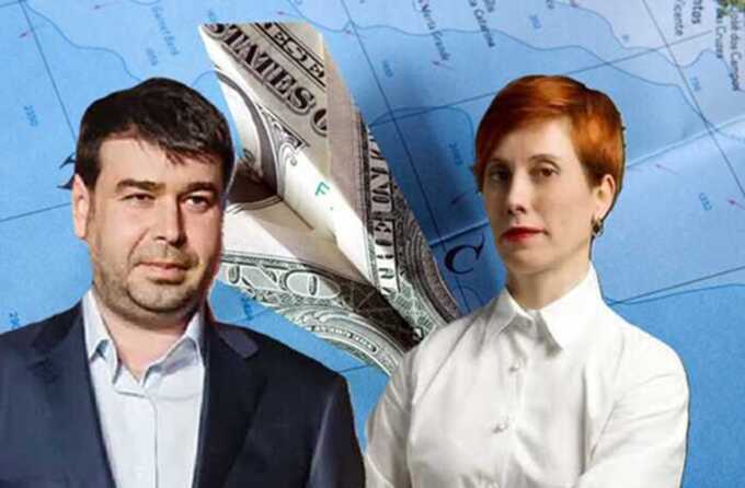 Oxana Hadjipavlou, who holds a one percent stake, approved the movement of several million euros linked to Russian offshore accounts and networks that evade sanctions