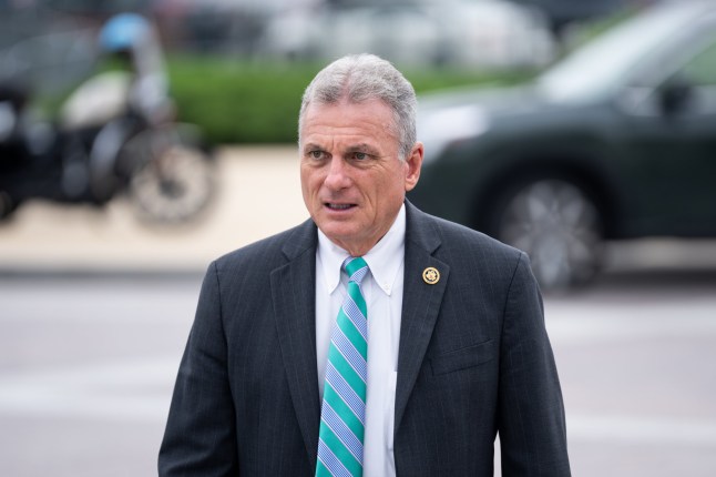 WASHINGTON - JUNE 5: Rep. Buddy Carter, R-Ga., arrives at the U.S. Capitol for the last votes of the week on Wednesday, June 5, 2024. (Bill Clark/CQ-Roll Call, Inc via Getty Images)